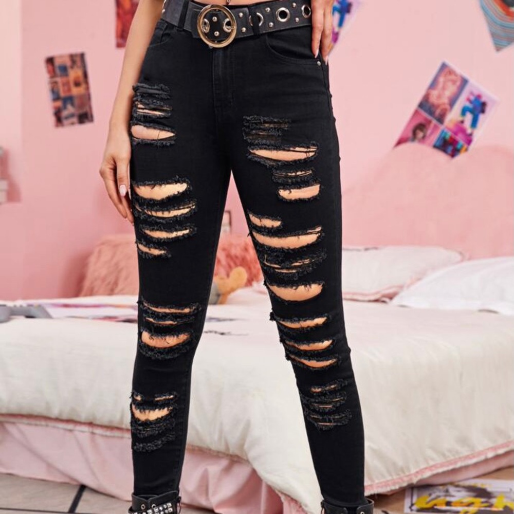 Distressed Jeans